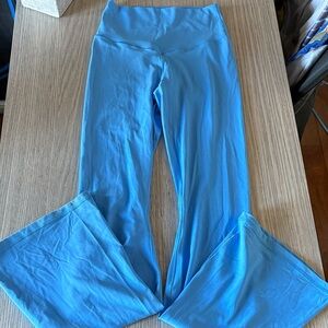 Aerie OFFLINE Real Me Xtra Bootcut High Rise Leggings Blue Size S